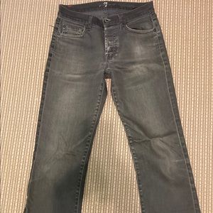 7 For All Mankind Flare Button up  color size 28